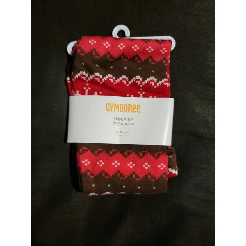 Gymboree‎ winter cheer leggings size 12 18 months nwt
